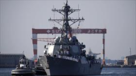 EEUU envía buque de guerra a Japón a días de la cumbre Trump-Kim