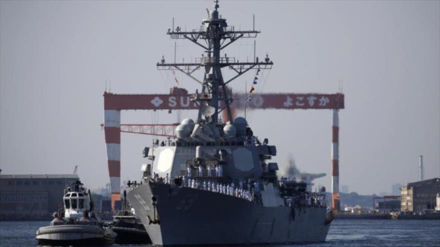 EEUU envía buque de guerra a Japón a días de la cumbre Trump-Kim