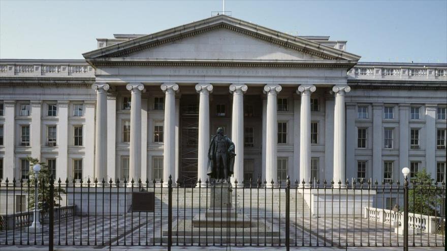 Sede del Departamento del Tesoro de Estados Unidos en la capitalina ciudad de Washington.