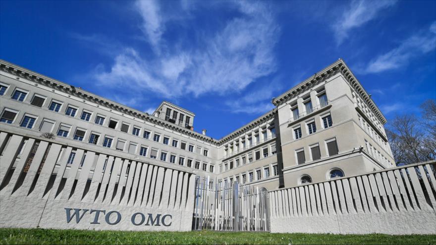 La sede de la Organización Mundial del Comercio (OMC), Ginebra, 12 de abril de 2018.