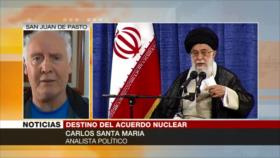 Santa María: Demandas de Irán sobre pacto nuclear son legales