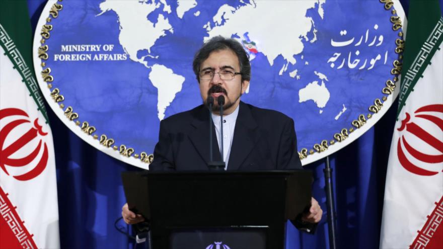 El portavoz de la Cancillería iraní, Bahram Qasemi.