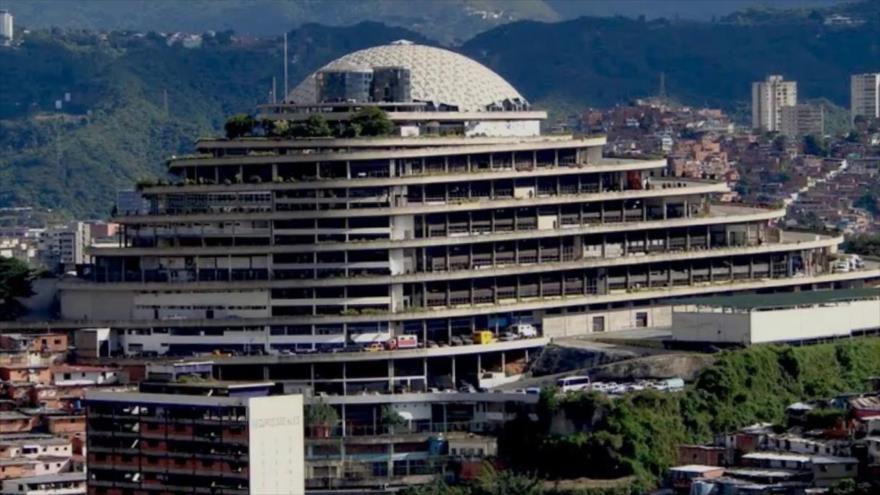 La sede del Servicio Bolivariano de Inteligencia (Sebin) del Helicoide, en Caracas.