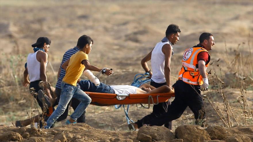 Soldados israelíes hieren a 109 palestinos en 9ª semana de marchas