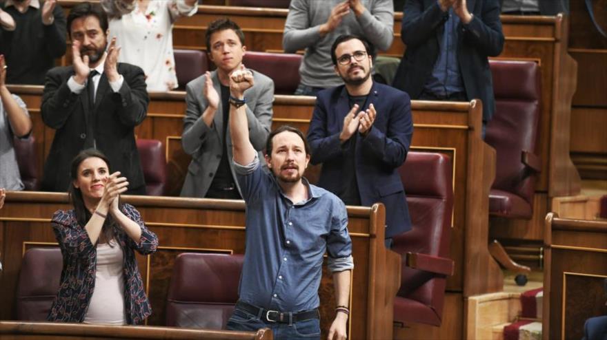Iglesias reclama un ‘Gobierno de coalición’ si Sánchez gana moción