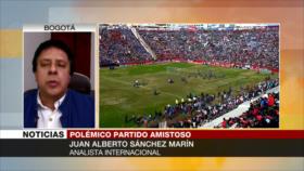 Marín: Israel, al jugar con Argentina, busca avalar su imagen cruel