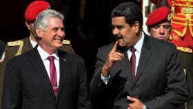 Díaz-Canel reafirma apoyo de Cuba a la Revolución Bolivariana