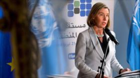 ‘Mogherini es una bruja que sirve a los intereses de EEUU’