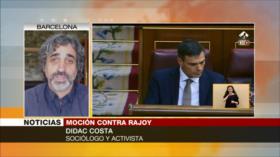 Costa: PSOE plantea posición democrática ante moción de censura