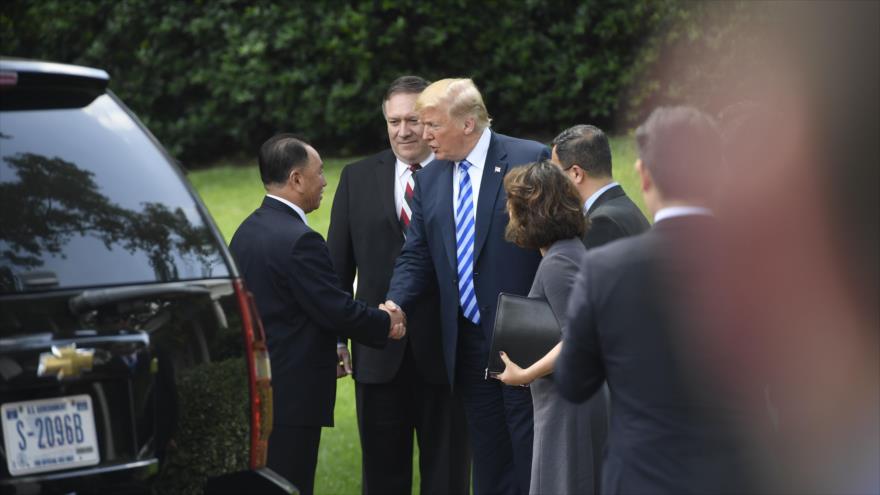 Trump está molesto por reunión entre Lavrov y Kim Jong-un