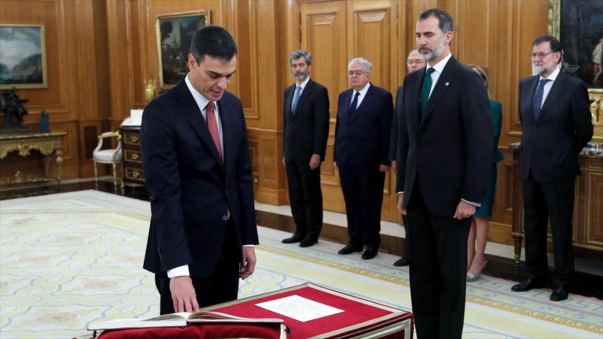 Pedro Sánchez toma posesión como presidente del Gobierno español