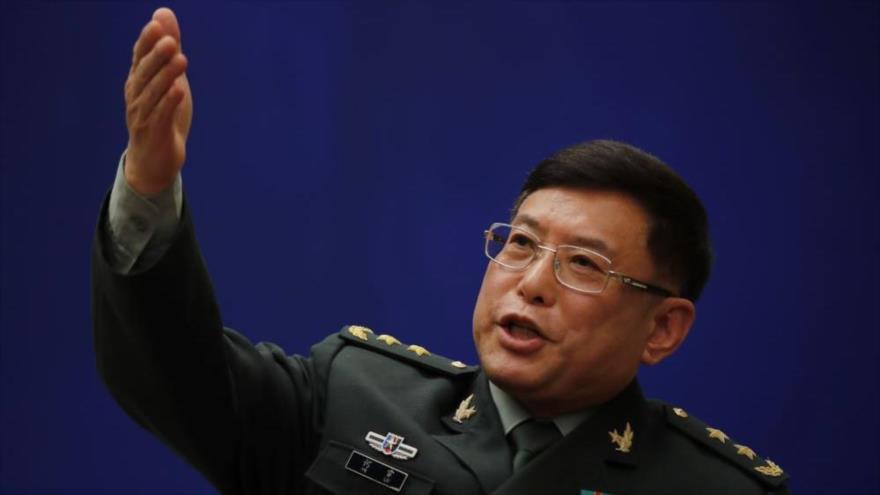 He Lei, vicepresidente de la Academia de Ciencias Militares de China.