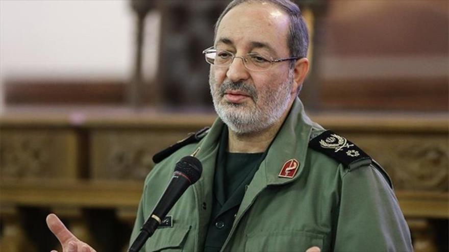 El portavoz jefe de las Fuerzas Armadas de Irán, el general Seyed Masud Yazayeri.