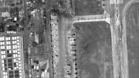 Imágenes satelitales muestran arsenal de cazas de Rusia en Siria