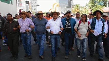 Maestros mexicanos exigen atención del Gobierno federal