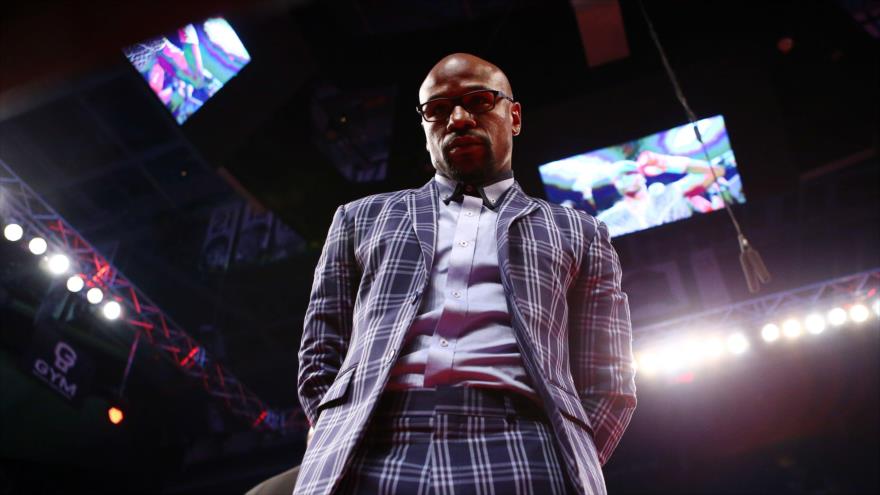 Boxeador estadounidense Floyd Mayweather, deportista que gana más dinero en el mundo.