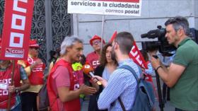 Cerca de 60 000 trabajadores de Correos España en pie de huelga