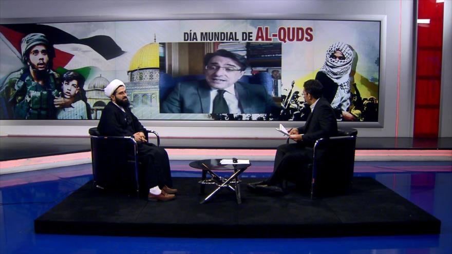 Javier Martínez y sheij Ali Qomi analizan Día Mundial de Al-Quds