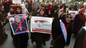 Musulmanes en Afganistán y Paquistán se solidarizan con Palestina