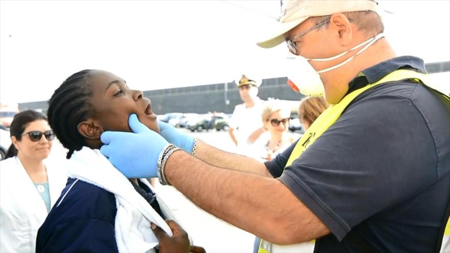 Italia exige ayuda a la OTAN para frenar la llegada de migrantes