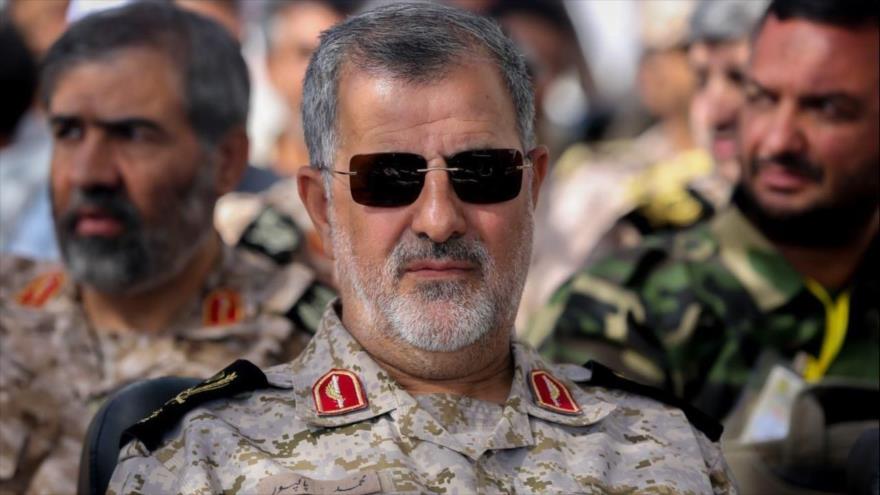 El comandante de las Fuerzas Terrestres del Cuerpo de Guardianes de la Revolución Islámica (CGRI), Mohamad Pakpur.