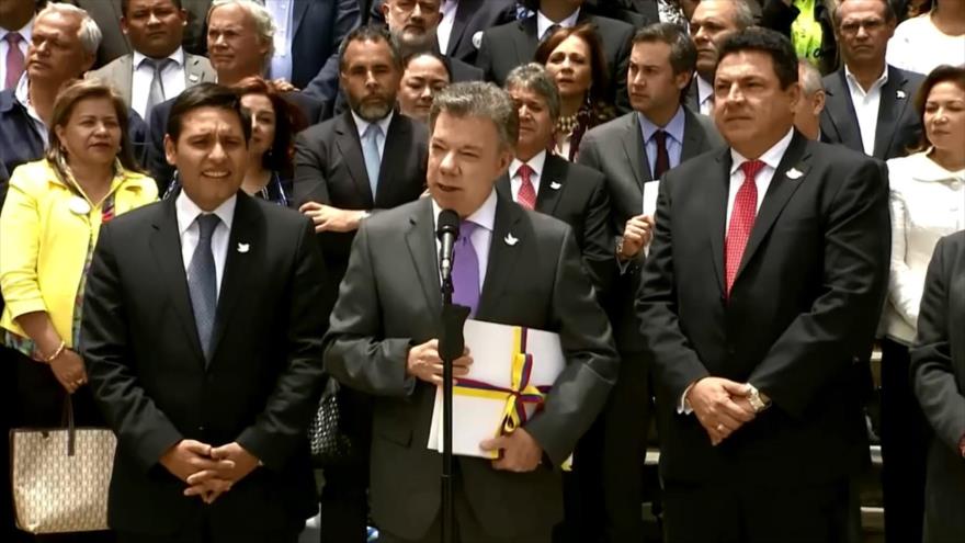Colombianos hacen balance después de 8 años de Gobierno de Santos