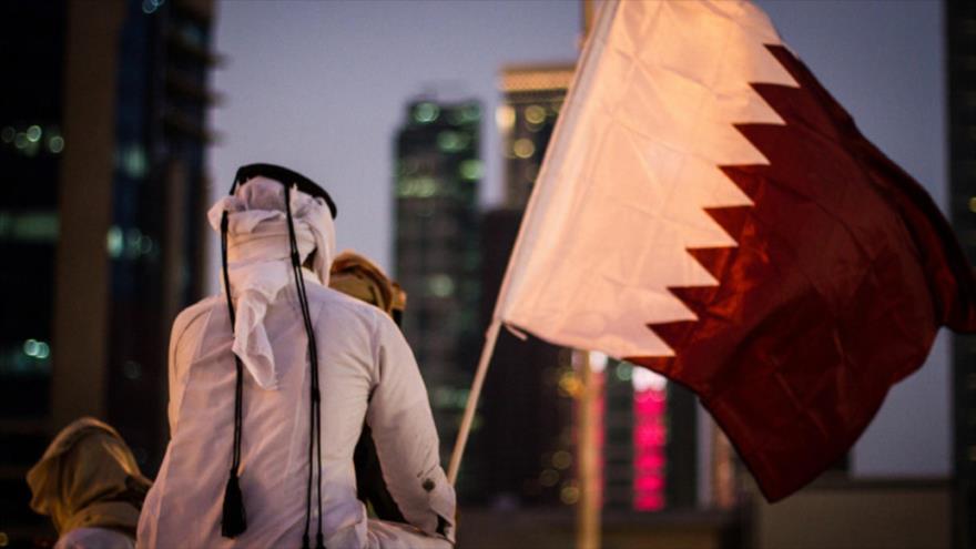 Un ciudadano catarí en Doha, la capital.