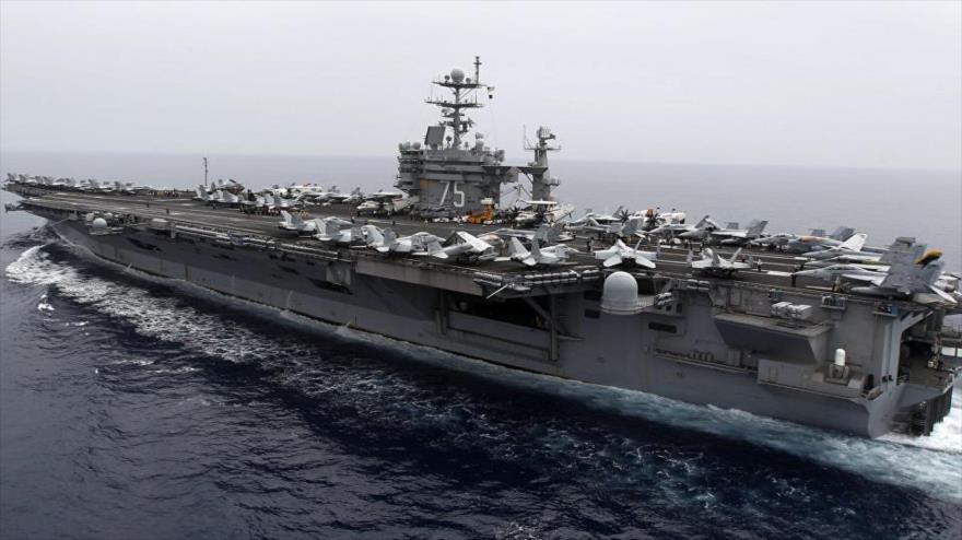 El portaviones USS Harry S. Truman, de la Marina estadounidense.