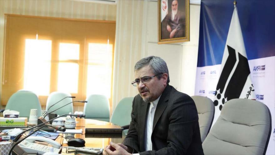 El embajador de Irán ante la ONU, Qolamali Joshru.