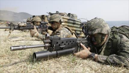 Pentágono niega orden para terminar ejercicios con Corea del Sur