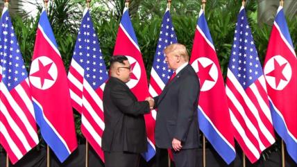 Trump: si las cosas marchan bien invitaría a Kim a la Casa Blanca