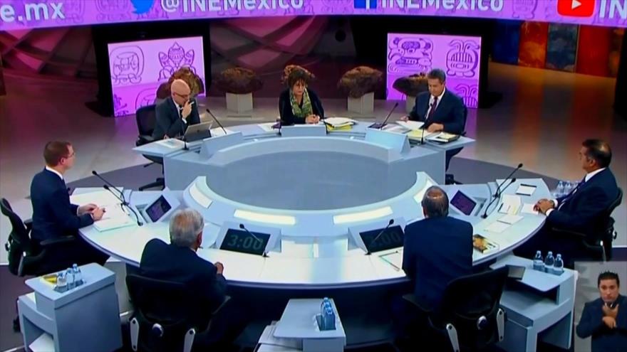 El tercer y último debate presidencial en México 