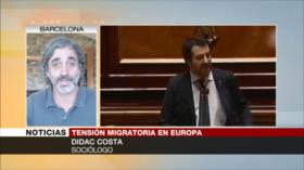 Costa: España quiere cambiar su imagen recibiendo a migrantes
