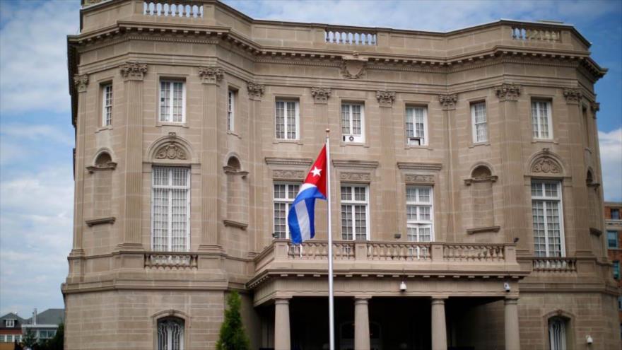 Embajada de Cuba en Washington DC, capital de Estados Unidos.