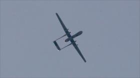 Combatientes palestinos derriban un dron espía israelí en Gaza