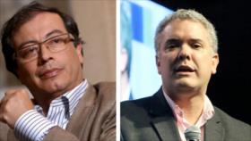 Brecha entre Petro y Duque baja a 2,9 puntos antes de balotaje