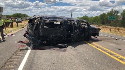 Mueren 5 inmigrantes en Texas en una persecución policial
