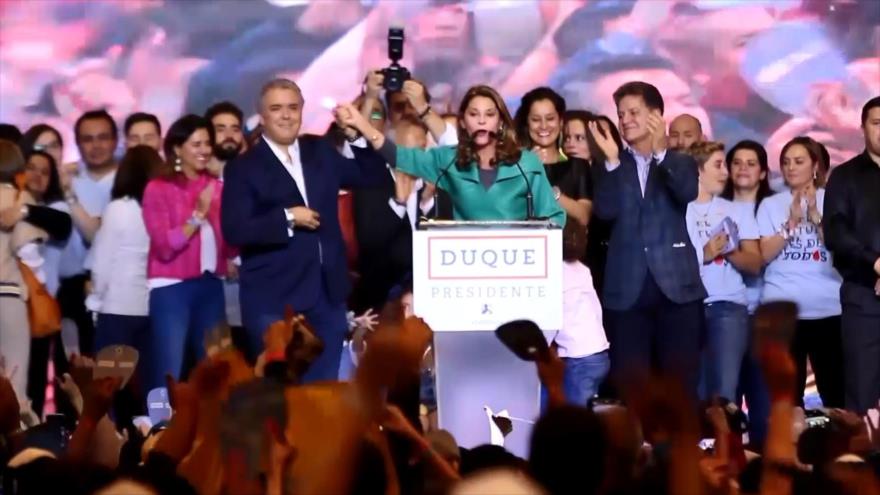 Iván Duque es el nuevo presidente de los colombianos