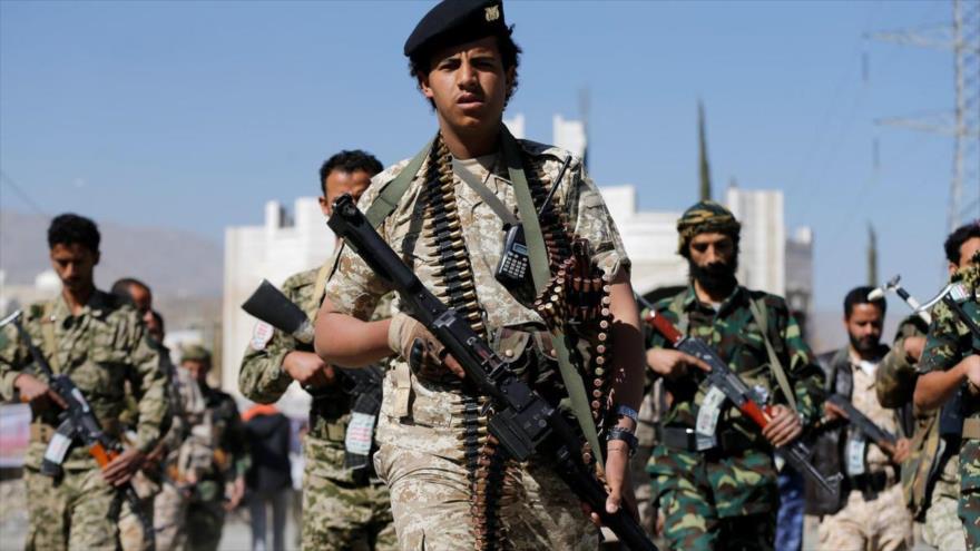 Las fuerzas del movimiento popular de Yemen, Ansarolá.