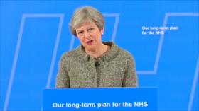 May promete destinar 20 000 millones a sanidad pública británica