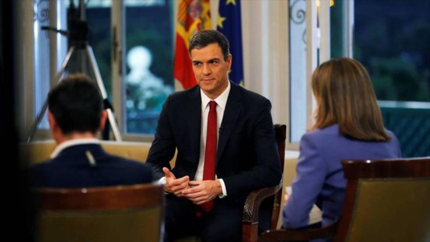 El presidente del Gobierno de España, Pedro Sánchez, en una entrevista con TVE, 18 de junio de 2018.