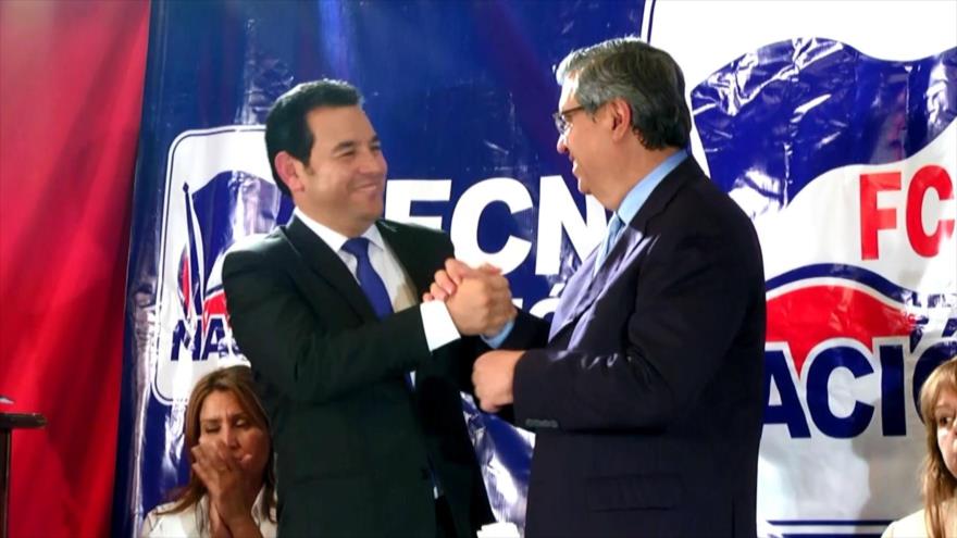 Partido oficial de Guatemala debe ser cancelado por corrupción