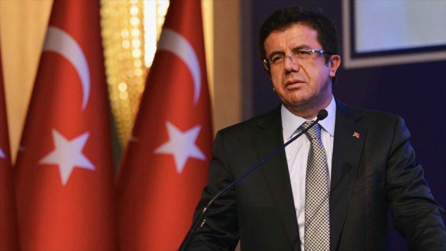 El ministro de Economía de Turquía, Nihat Zeybekci.