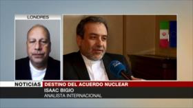 Bigio: EEUU aumenta presiones para derrocar al Gobierno iraní