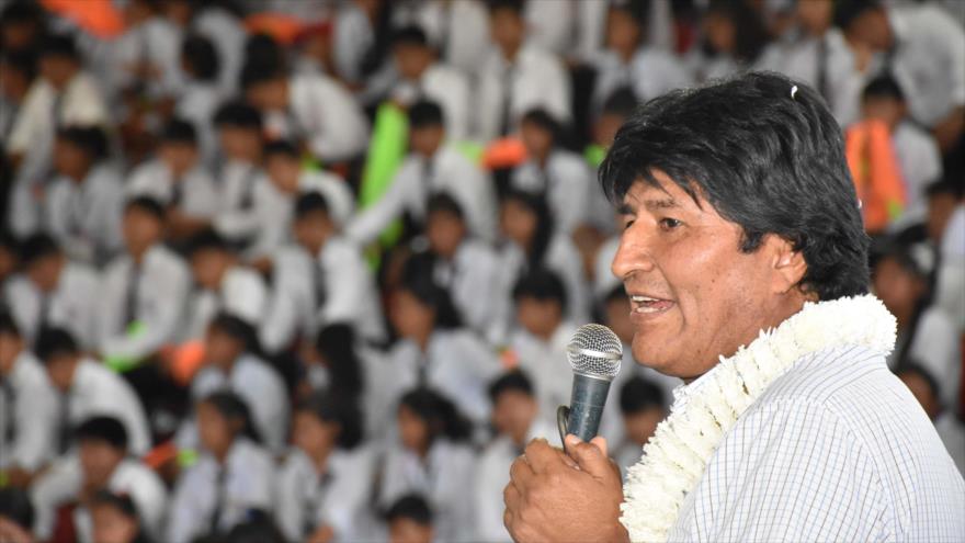 Evo Morales: Defender el 21F es defender la derecha vendepatria