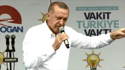 Erdogan e Ince continúan sus actos de campaña electoral