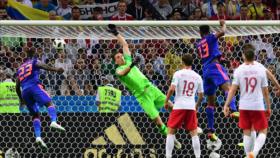 Colombia deja a Polonia fuera del Mundial con una victoria de 3-0