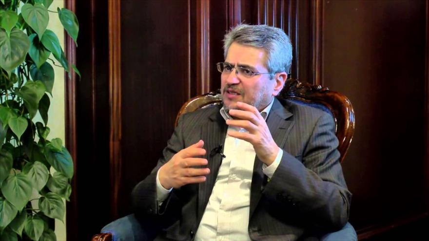 El embajador de Irán ante la Organización de las Naciones Unidas (ONU), Qolamali Joshru.