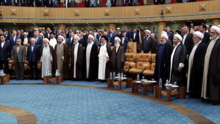 Presidentes de 3 Poderes de Irán reprochan política hostil de EEUU