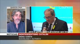Didac Costa: Independencia de Cataluña es factible pero será lenta